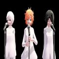 عکس [MMD x The Promised Neverland] Shape of you 480p