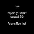 عکس Igor Stravinsky - Tango (audio + sheet music)