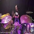 عکس slipknot unsainted drums cover by iranian drummer AliFaraaz