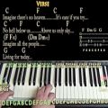 عکس Imagine (John Lennon) Piano Cover Lesson in C with Chords/Lyrics