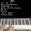 عکس Yesterday (The Beatles) Piano Cover Lesson with Chords/Lyrics