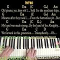 عکس Redemption Song (Bob Marley) Piano Cover Lesson with Chords/Lyrics - Arpeggios