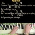 عکس One Last Time (Ariana Grande) Piano Cover Lesson with Chords/Lyrics