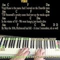 عکس The Night They Drove Old Dixie Down - Piano Cover Lesson with Chords/Lyrics