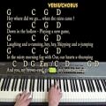 عکس Brown Eyed Girl (Van Morrison) Piano Cover Lesson with Lyrics