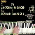 عکس Say It (Tory Lanez) Piano Lesson Chord Chart - G F# Bm E
