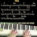 عکس Hallelujah (Rufus Wainwright) Piano Cover Lesson with Chords/Lyrics