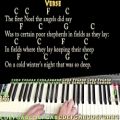 عکس The First Noel - Piano Cover Lesson in C with Chords/Lyrics