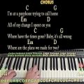 عکس Payphone (Maroon 5) Easy Piano Cover Lesson with Chords