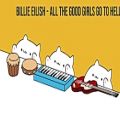عکس Bongo Cat - Billie Eilish all the good girls go to hell (Cat Cover)