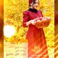 عکس کلیپ و دکلمه زیبای یلدا دختر پاییز
