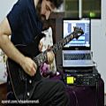 عکس نوازندگی گیتار الکتریک احسان کرامتی و اتیلا موعظی