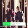 عکس اجرای آهنگ Feliz Navidad توسط جین و جیهوپ در افتتاحیه مراسم SBS 2019