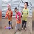 عکس آوازخوانی پر سر و صدای کودکان فقیر در فضای مجازی