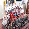 عکس سرود کودکانه نوآموزان حضرت علی اصغر علیه السلام