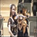 عکس ویولن از انا ساوكینا - Brahms Violin Concerto 3rd