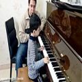 عکس شهاب فصیحی و آرتین فرشی۵ساله-سلطان قلبها-آموزش پیانو