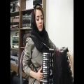 عکس دختر آذربایجانی نوازنده آکاردئون !!