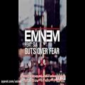 عکس لیریک ویدیو Eminem - Guts Over Fear ft. Sia با زیرنویس فارسی