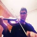 عکس آهنگ Bad guy با ویولن!!!The Bad guy song in Violin!!!!!!