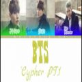 عکس لیریک آهنگ Cypher pt 1 از BTS