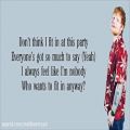 عکس Ed Sheeran - I Dont Care (Lyrics) Ft. Justin Bieber
