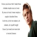عکس Justin Bieber Sorry song (Lyrics).