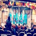 عکس اجرای سرود دختران گروه هنری ناشنوایان آوای دستان پارسی