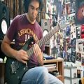 عکس رادیو راک ایران : احسان ایمانی Mayones Guitars 2014
