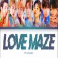 عکس BTS Love Maze Lyrics آهنگ عشق ماز از گروه بی تی اس