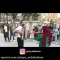 عکس نوازندگی خیابانی دختر و پسر ایرانی