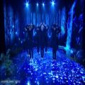عکس اجرای آهنگ Black Swan از بی تی اس BTS در برنامه The Late Late Show