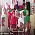 عکس اجرای گروه سرود دختران بلوچ از سیستان و بلوچستان