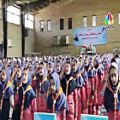 عکس سرود زیبای ایران - اجرا توسط 2000 نفر از دانش آموزان دختر