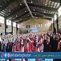 عکس سرود زیبای ایران ، اجرا توسط 2000 نفر از دانش آموزان دختر مدارس شهر باغستان