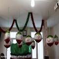 عکس اجرای سرود ای ایران توسط نوگلان حضرت علی اصغر علیه السلام