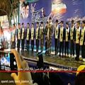 عکس اجرای گروه دانش آموزی ابابیل با سرود بصیرت در وصف سردار سلیمانی