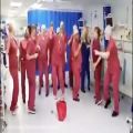 عکس رقص جالب پرستاران مبارزه با کورونا