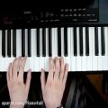 عکس آموزش پیانو - Yann Tiersen - La Chute - پارت دوم