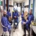 عکس اجرای موسیقی زنده در بیمارستان