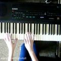 عکس آموزش پیانو - Close Your Eyes - پارت اول دوم
