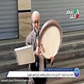 عکس اجرای زنده شعر کرونا در شهریار خیابان ولیعصر