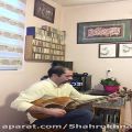 عکس چهار مضراب بیات ترک اثر استاد حسین علیزاده .نوازنده شاهرخ نجفی
