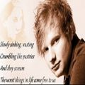 عکس Ed Sheeran - The A Team Lyrics