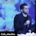 عکس اجرای زنده رضا بهرام در تلویزیون