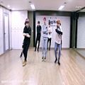 عکس تمرین رقص BTS با آهنگ BOY IN LUV