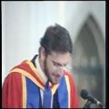 عکس سامی یوسف- سخنرانی در مراسم اهدا دکترا افتخاری-قسمت 2