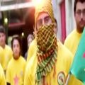 عکس آهنگی از جوانان کورد در فرانسه برای مبارزین کردستان