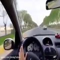 عکس رانندگی سرعت بالا با آهنگ راغب شالت