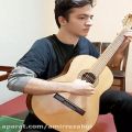 عکس گیتار کلاسیک:اجرایی از قطعه باخ